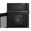 Indesit ITE6VMB 60cm Electric Cooker with Ceramic Hob - Black