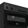 Indesit ITE6VMB 60cm Electric Cooker with Ceramic Hob - Black