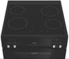Hotpoint HDME6VDC2AB 60cm Electric Cooker with Ceramic Hob - Black