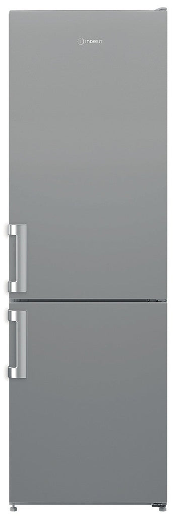 Indesit IKNS1261S4UK 54cm wide Fridge Freezer - Silver - E Rated