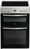 Indesit IDE6VDCS1 60cm Electric Cooker with Ceramic Hob - Silver