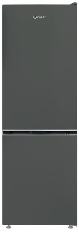 Indesit INK21411G4UK 60cm wide Frost Free Fridge Freezer - Graphite - E Rated