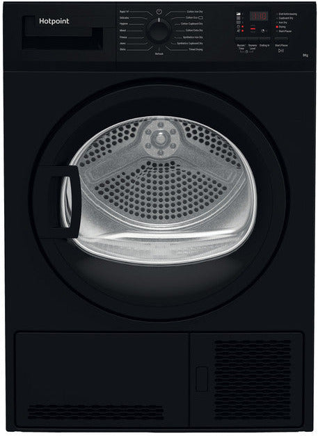 Hotpoint CHDC82BBGDUK 8Kg Condensing Tumble Dryer - Black - B Rated