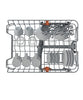 Hotpoint HP2ID10CS80UK Fully Integrated Slimline Dishwasher - D Rated