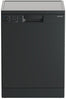 Indesit IN2FE13DT9AUK Standard Dishwasher - Antracite - E Rated