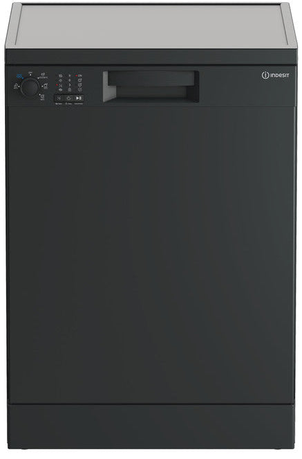 Indesit IN2FE13DT9AUK Standard Dishwasher - Antracite - E Rated