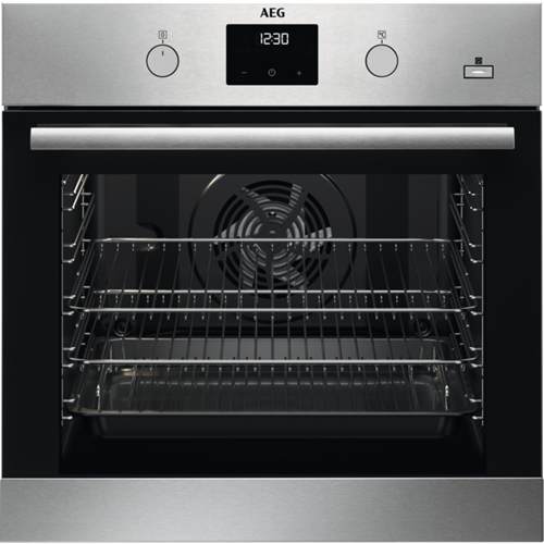 AEG BES35501EM Built In Electric Single Oven - Stainless Steel