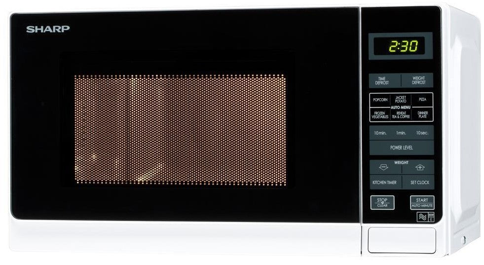 Sharp R272WM 20L Microwave - White