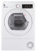 Hoover HLEC9TE Wifi Connected 9Kg Condensing Tumble Dryer - White - B Rated