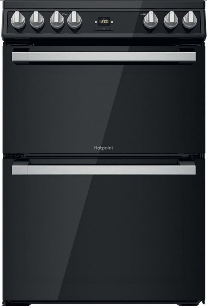 Hotpoint HDT67V9H2CB 60cm Electric Cooker with Ceramic Hob - Black