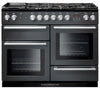 Rangemaster Nexus NEX110DFFSL/C 110cm Dual Fuel Range Cooker - Slate/Chrome Trim