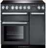 Rangemaster Nexus NEX90EISL/C 90cm Electric Range Cooker with Induction Hob - Slate/Chrome Trim