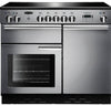 Rangemaster Professional Plus PROP100ECSS/C 100cm Electric Range Cooker with Ceramic Hob - Stainless Steel/Chrome Trim