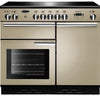 Rangemaster Professional Plus PROP100ECCR/C 100cm Electric Range Cooker with Ceramic Hob - Cream/Chrome Trim