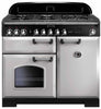 Rangemaster Classic Deluxe CDL100DFFRP/C 100cm Dual Fuel Range Cooker - Royal Pearl/Chrome Trim