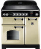 Rangemaster Classic CLA90EICR/C 90cm Electric Range Cooker with Induction Hob - Cream/Chrome Trim