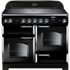 Rangemaster Classic CLA110EIBL/C 110cm Electric Range Cooker with Induction Hob - Black/Chrome