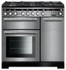 Rangemaster Encore Deluxe EDL90DFFSS/C 90cm Dual Fuel Range Cooker - Stainless Steel/Chrome Trim