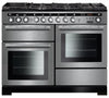 Rangemaster Encore Deluxe EDL110DFFSS/C 110cm Dual Fuel Range Cooker - Stainless Steel/Chrome Trim