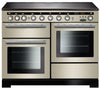 Rangemaster Encore Deluxe EDL110EIIV/C 110cm Electric Range Cooker with Induction Hob - Ivory/Chrome Trim