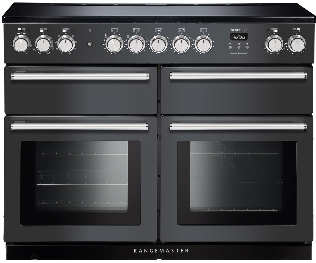 Rangemaster Nexus SE NEXSE110EISL/C 110cm Electric Range Cooker with Induction Hob - Slate/Chrome Trim