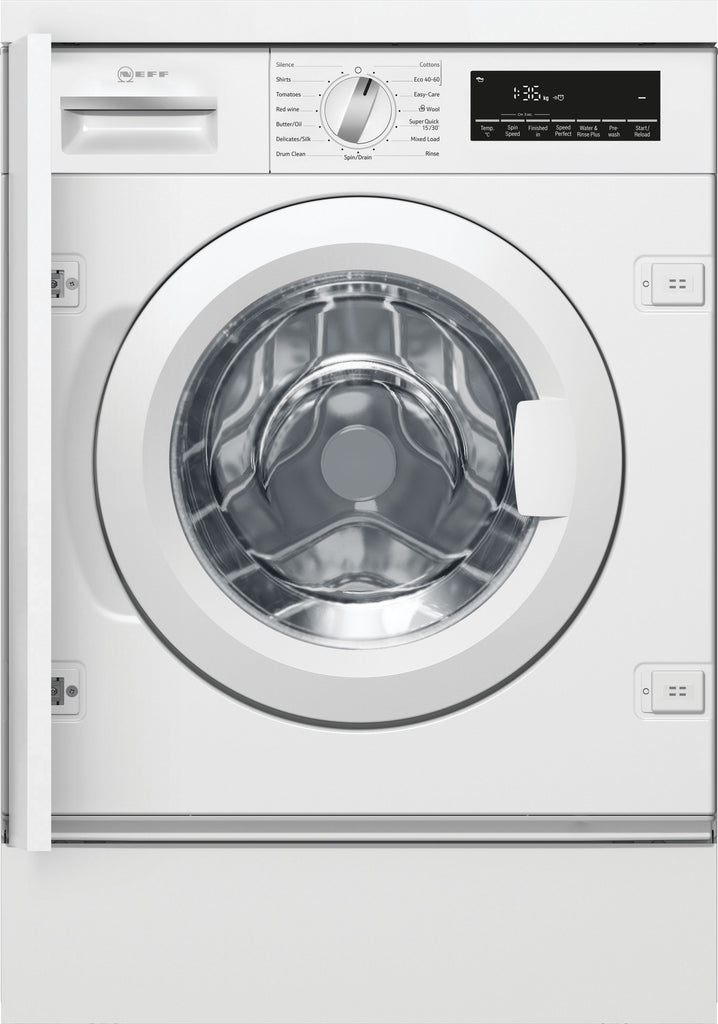 NEFF W544BX2GB Integrated 8Kg Washing Machine with 1400 rpm - C Rated