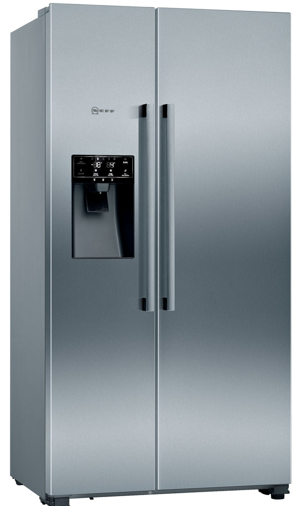 Neff KA3923IE0G American Fridge Freezer - Stainless Steel - E Rated