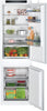 Bosch Serie 4 KIN86VSE0G Integrated Frost Free Fridge Freezer with Sliding Door Fixing Kit - White - E Rated