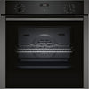 NEFF N50 Slide&Hide B3ACE4HG0B Built In Electric Single Oven - Graphite