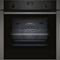 NEFF N50 Slide&Hide B3ACE4HG0B Built In Electric Single Oven - Graphite