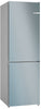 Bosch Serie 4 KGN362LDFG 60cm Frost Free Fridge Freezer - Inox Matt Finish - D Rated