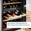 Bosch Series 6 KUW21AHG0G Built Under 60cm Wine Cooler - Black