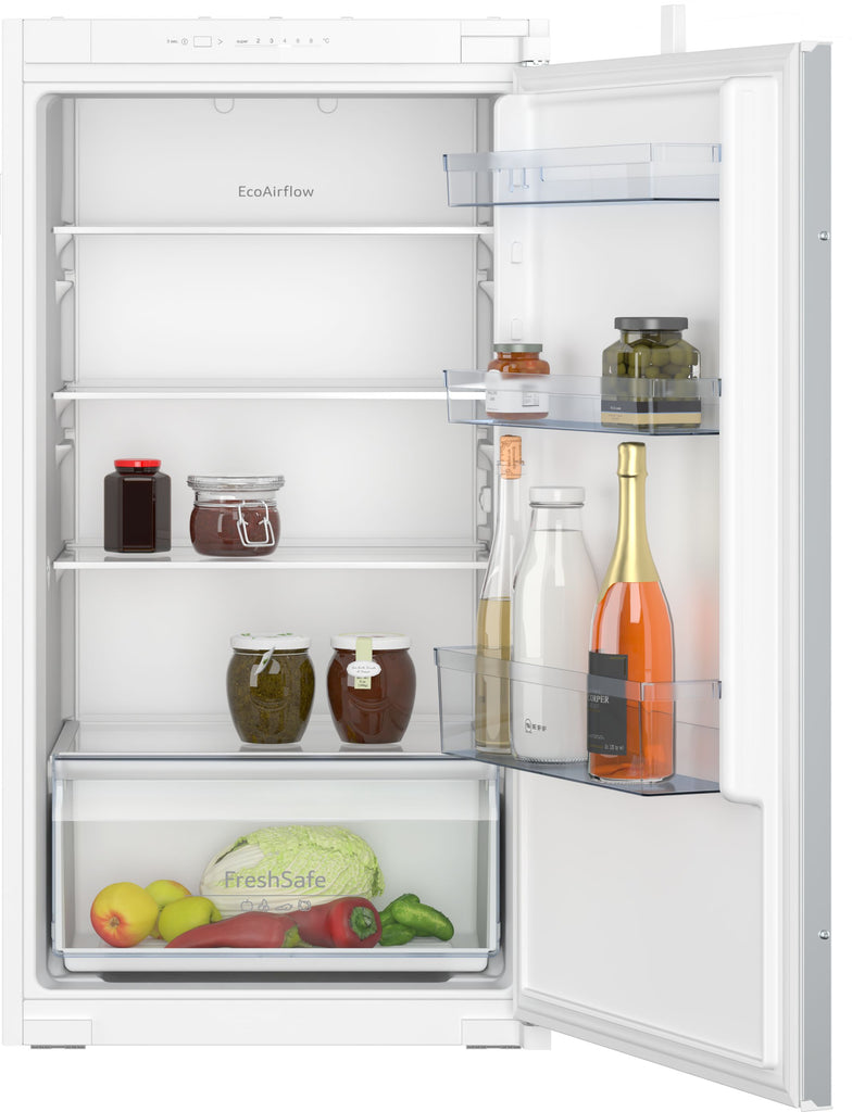 Neff N30 KI1311SE0 54cm Integrated Upright Larder Fridge - Sliding Door Fixing Kit - White - E Rated