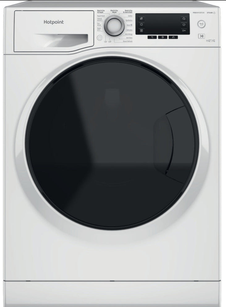 Hotpoint NDD11726DAUK 11Kg / 7Kg Washer Dryer with 1400 rpm - White - D Rated