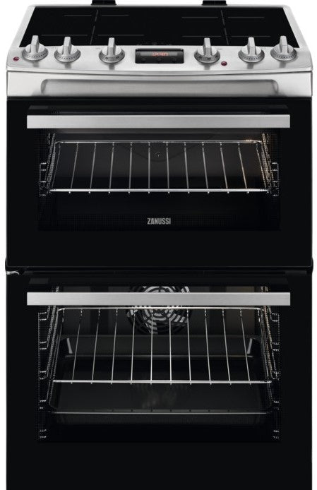 Zanussi ZCI66280XA 60cm Electric Cooker with Induction Hob - Stainless Steel