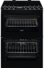 Zanussi ZCV69360BA 60cm Electric Cooker with Ceramic Hob -  Black