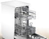 Bosch Serie 2 SPS2IKW04G Wifi Connected Slimline Dishwasher - White - F Rated