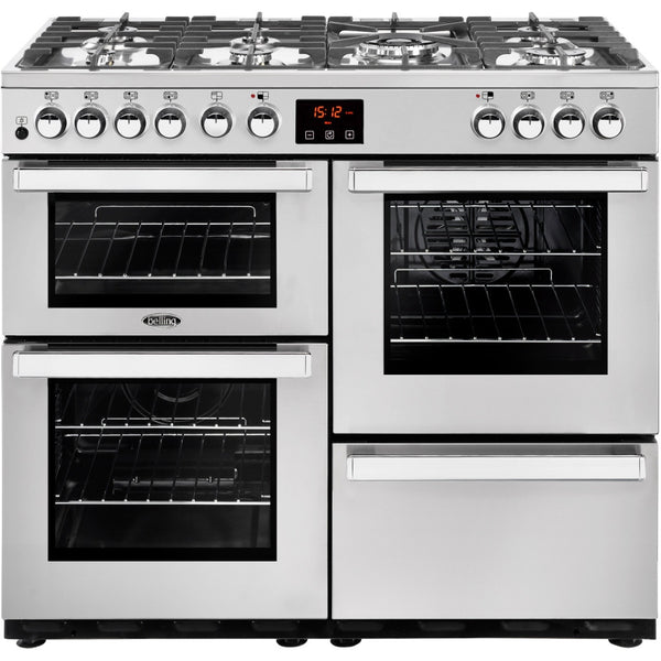 Belling Cookcentre Professional 100DFT 100cm Dual Fuel Range Cooker