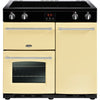 Belling Farmhouse 90Ei Electric Induction Hob Range Cooker Cream - Moores Appliances Ltd.