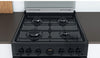 Indesit ID67G0MCBUK 60cm Gas Cooker - Black