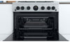 Indesit ID67G0MCXUK 60cm Gas Cooker - Inox