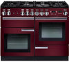 Rangemaster Professional Plus PROP110DFFCY/C 110cm Dual Fuel Range Cooker - Cranberry/Chrome Trim