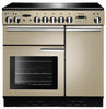 Rangemaster Professional Plus PROP90EICR/C 90cm Electric Range Cooker with Induction Hob - Cream/Chrome Trim