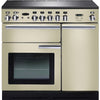 Rangemaster Professional Plus PROP90ECCR/C 90cm Electric Range Cooker with Ceramic Hob - Cream/Chrome Trim