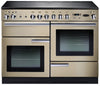 Rangemaster Professional Plus PROP110ECCR/C 110cm Electric Range Cooker with Ceramic Hob - Cream/Chrome Trim