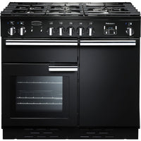 Rangemaster Professional Plus PROP100DFFGB/C 100cm Dual Fuel Range Cooker - Black