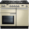 Rangemaster Professional Plus PROP100DFFCR/C 100cm Dual Fuel Range Cooker - Cream/Chrome Trim