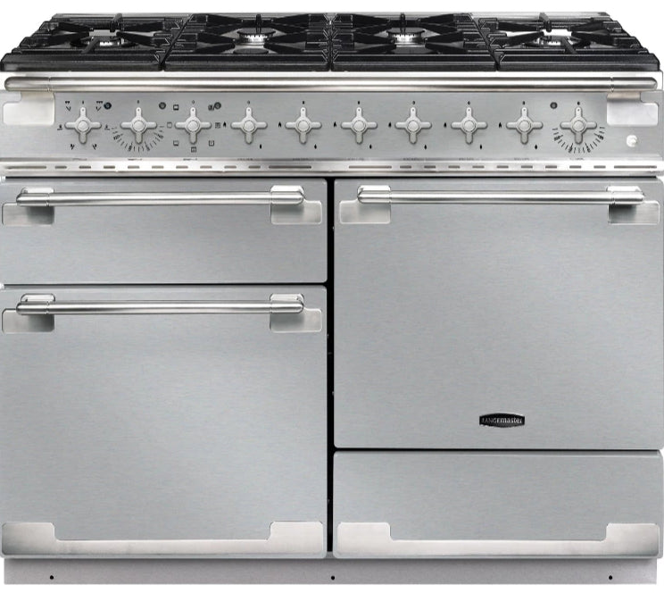 Rangemaster Elise ELS110DFFSS 110cm Dual Fuel Range Cooker - Stainless Steel