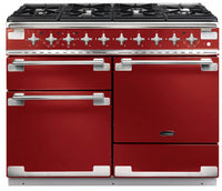 Rangemaster Elise ELS110DFFRD 110cm Dual Fuel Range Cooker - Cherry Red