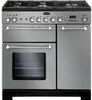 Rangemaster Kitchener KCH90DFFSS/C 90cm Dual Fuel Range Cooker - Stainless Steel/Chrome Trim